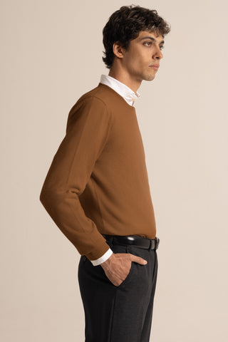 Vicuña Crew Neck Sweater | Natural