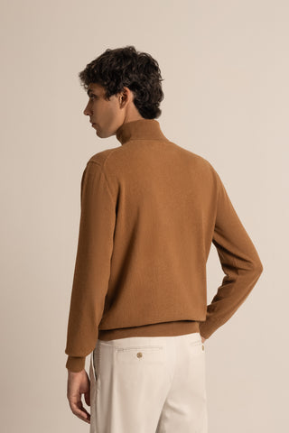 Vicuña Turtle Neck  | Natural